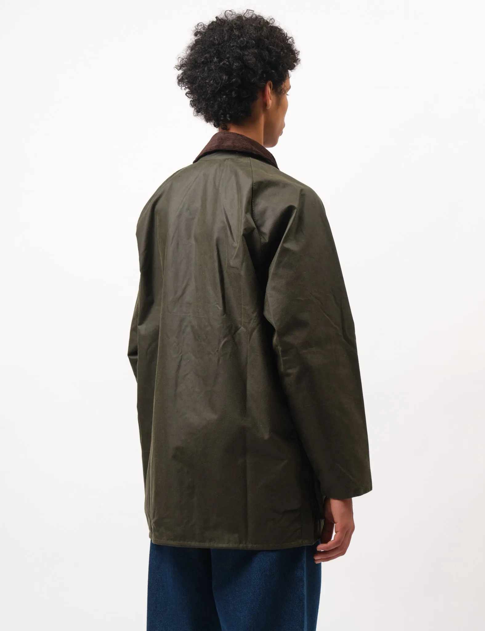 Barbour Beaufort Wax Jacket - Archive Olive Green