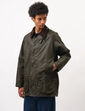 Barbour Beaufort Wax Jacket - Archive Olive Green