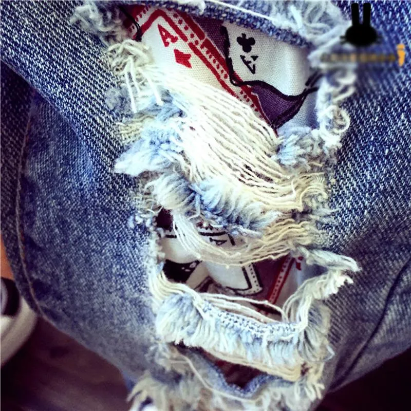 Boys Ripped Jeans, Children Jeans Hole Ripped