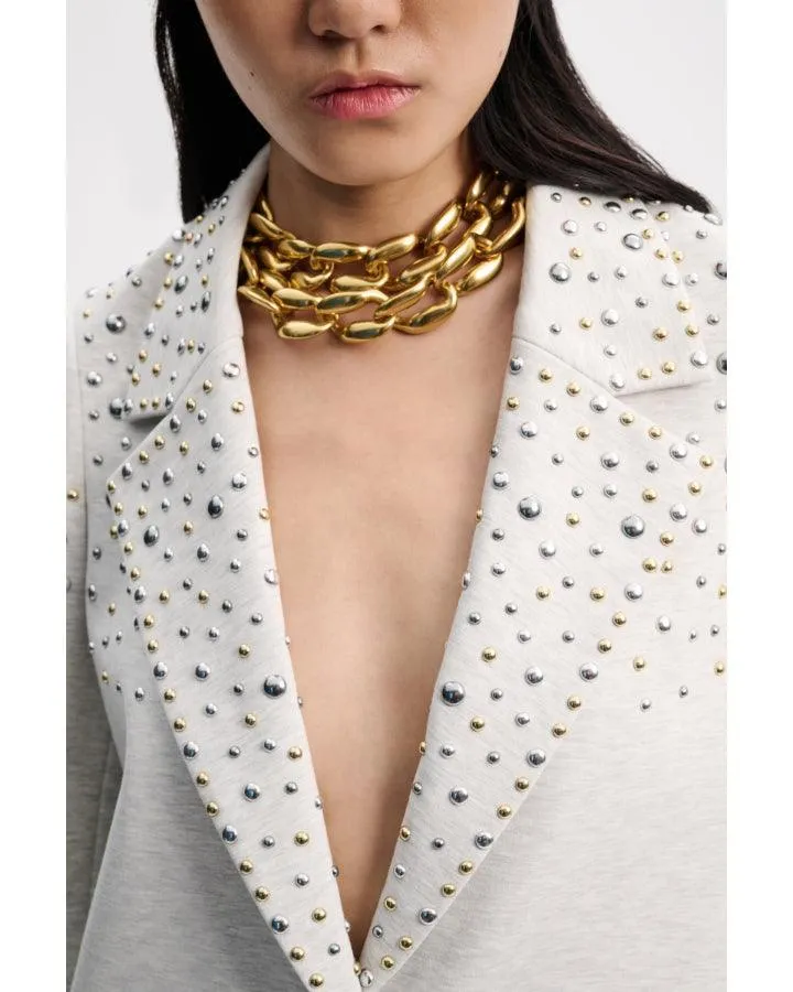 Dorothee Schumacher Emotional Essence Studded Jacket