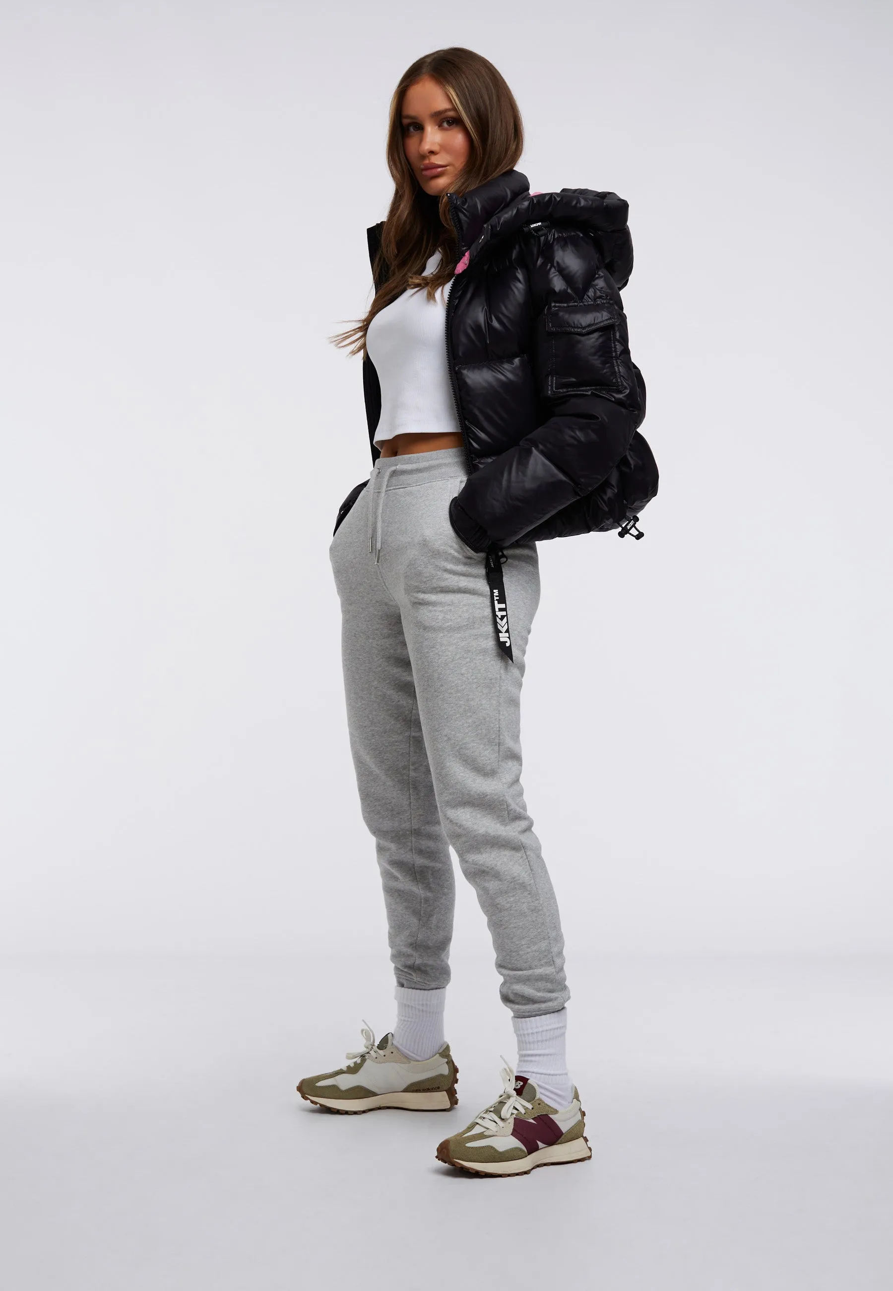 EZ Puffer Racer Hooded Jacket