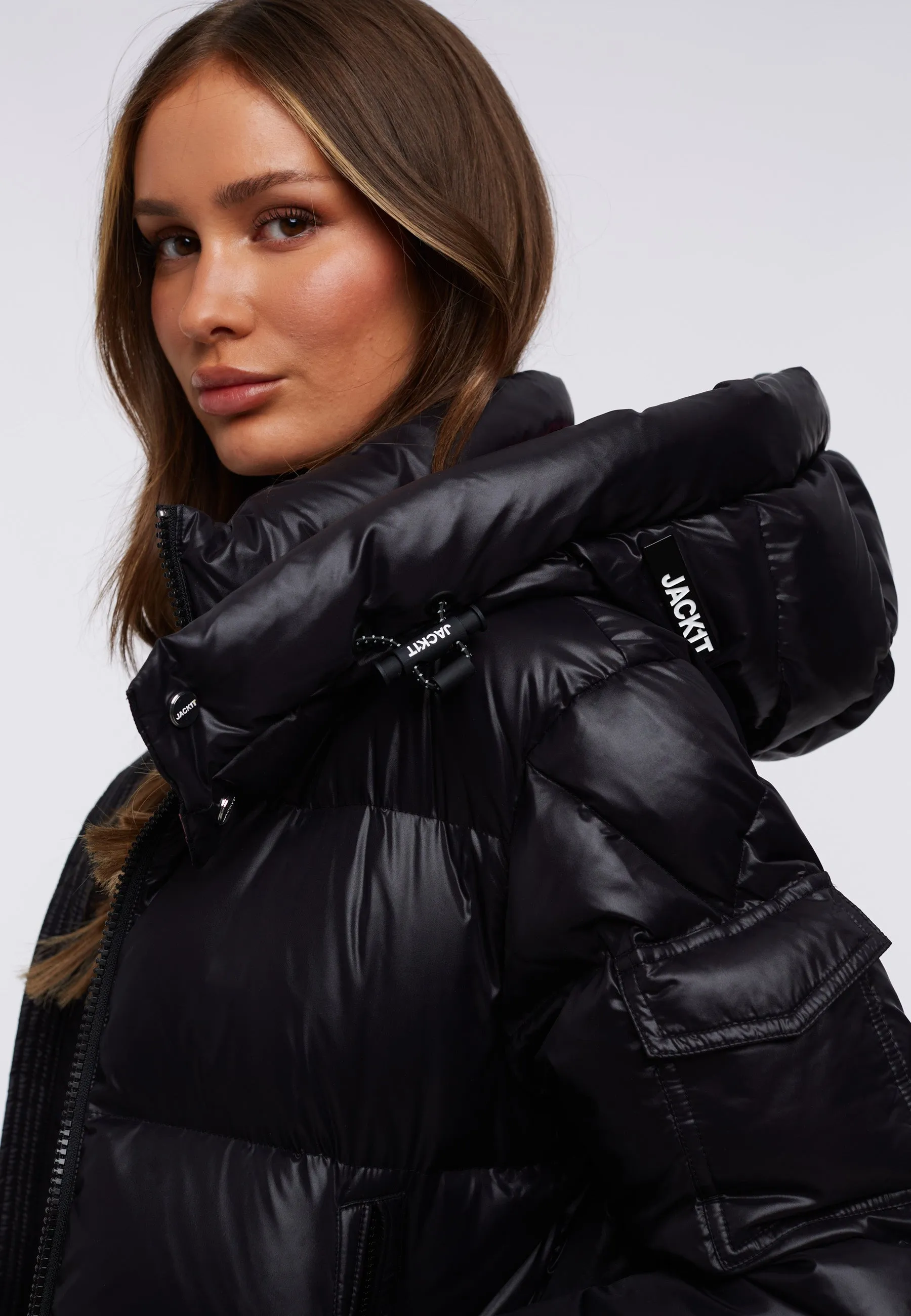 EZ Puffer Racer Hooded Jacket