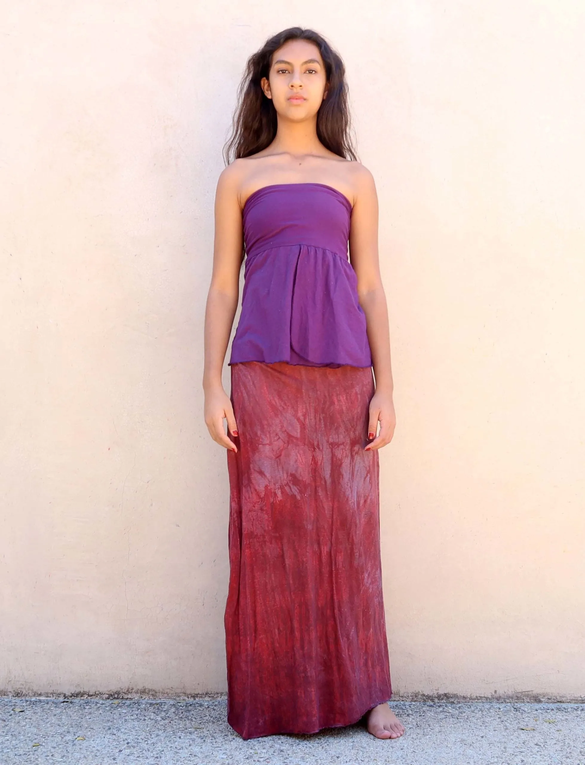 Faux Wrap Simplicity Mini Skirt