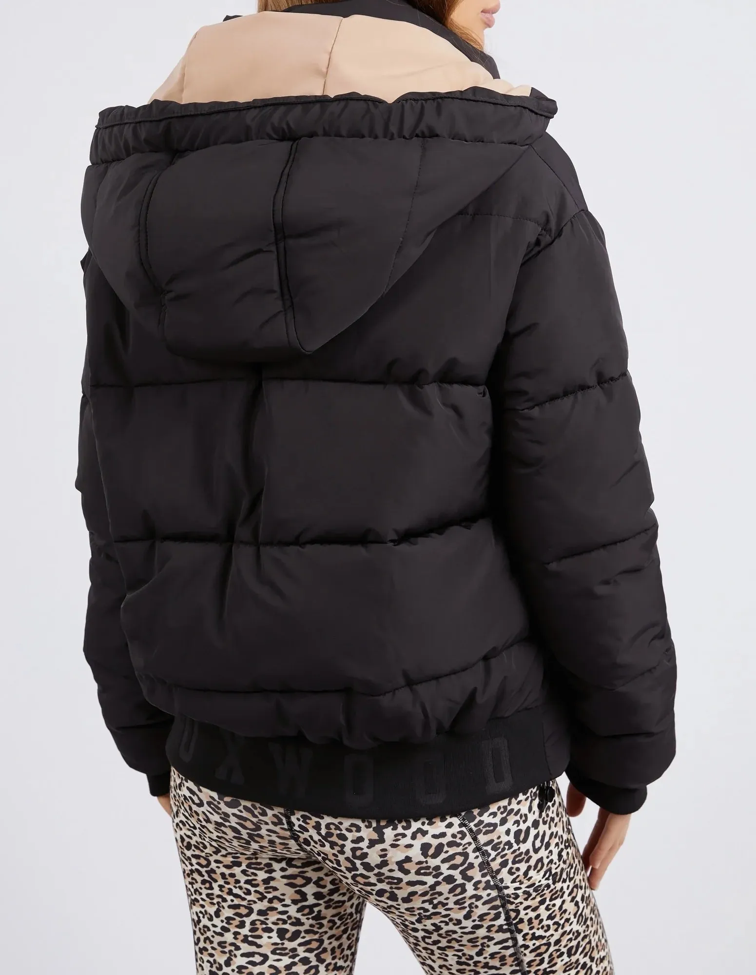 Foxwood 'Sporty Puffer'  - Black