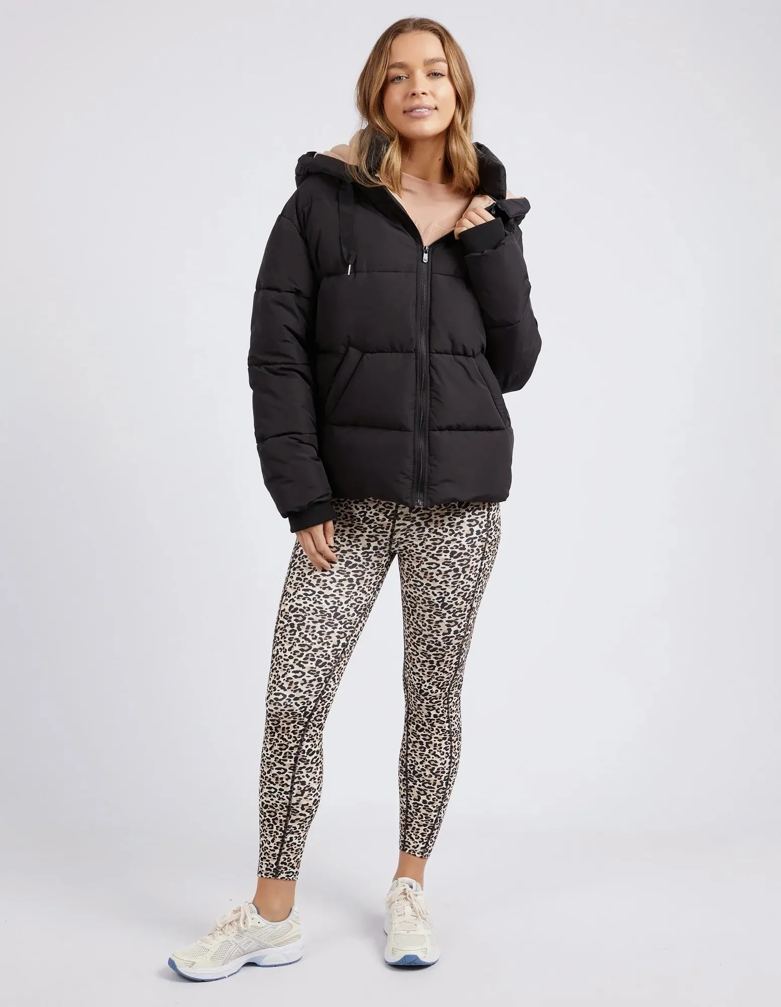 Foxwood 'Sporty Puffer'  - Black