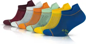 GoWith Running Socks for Men & Women, Rayon Made From Bamboo Ankle Zero-Cushion Socks, Moisture Wicking, with Gift Box