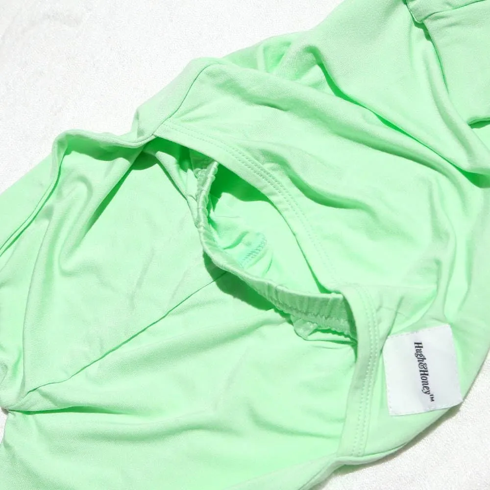 HUGH & HONEY SnugFlex™ Romper, Bamboo Viscose, Baby and Toddler Pajamas, No Zip with Convertible Hands and Feet Coverage