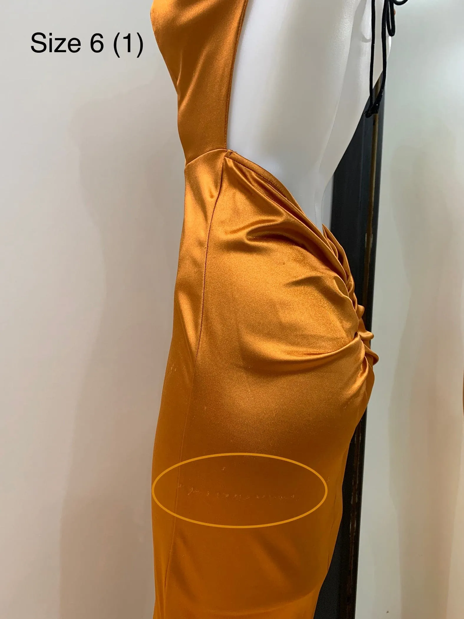 Kendall Formal Gown - Rust [SAMPLE]