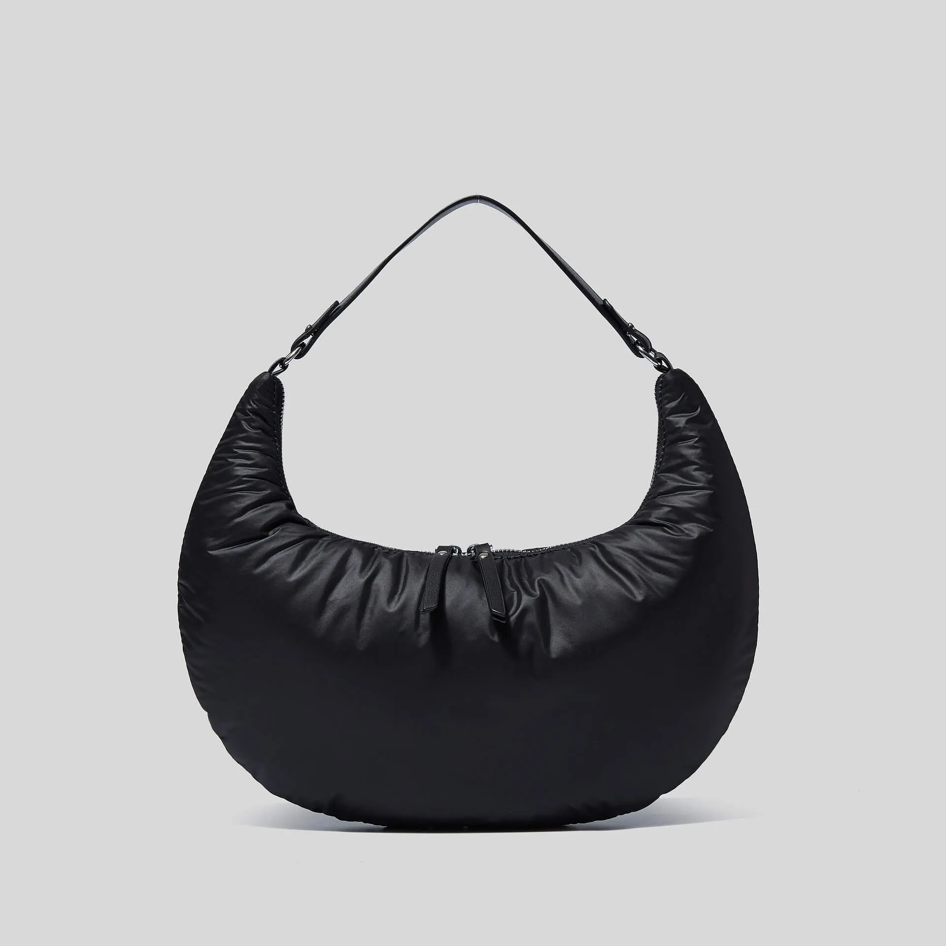 Lightweight Crescent Puffer Underarm Bag-Showtown