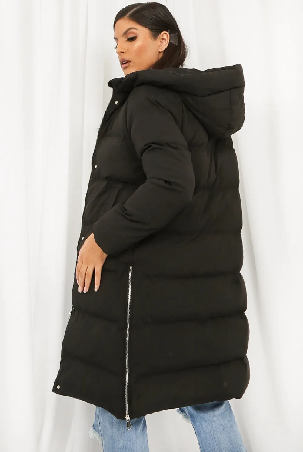 Longline Puffer Coat