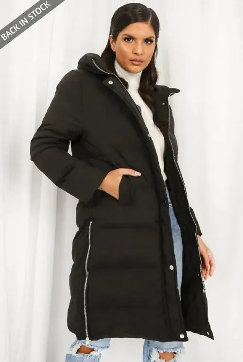 Longline Puffer Coat
