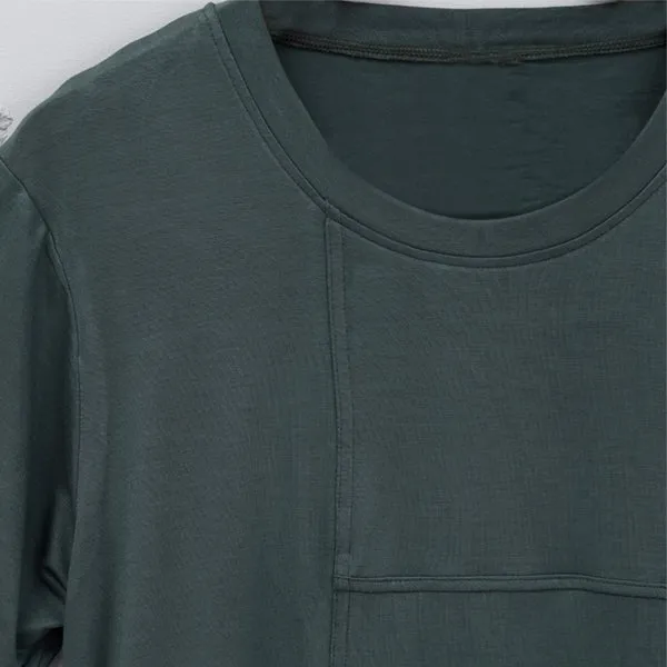 Olive Green Bamboo Block T-shirt | Unisex T shirt |
