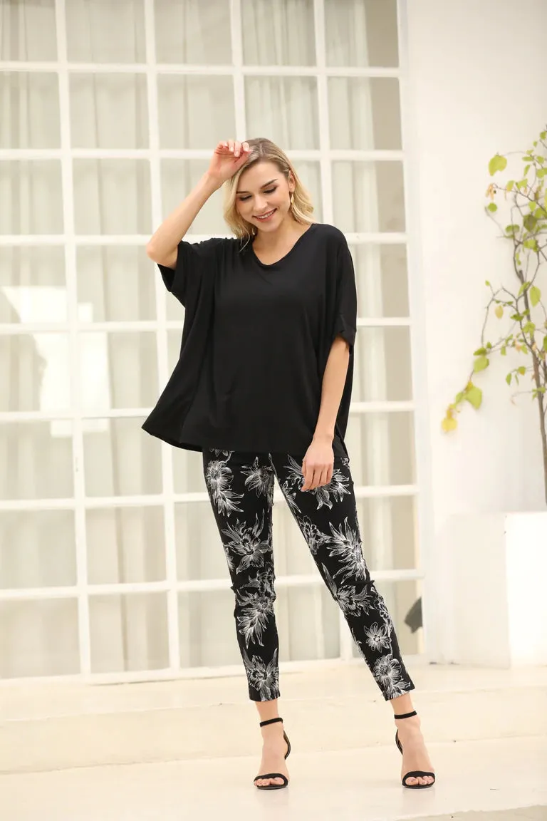 Orange by Fashion Village (Bamboo), B-91 Oversized Bamboo Top