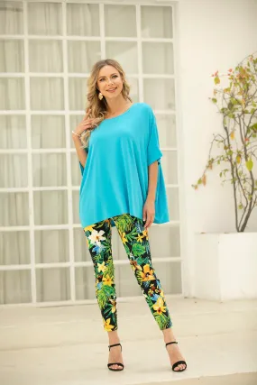 Orange by Fashion Village (Bamboo), B-91 Oversized Bamboo Top