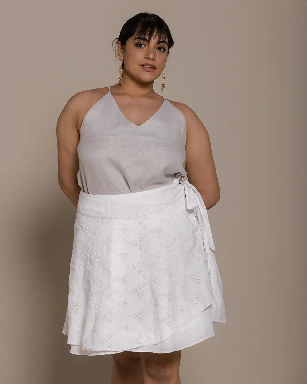 Sand In My Toes Skirt - Coconut White
