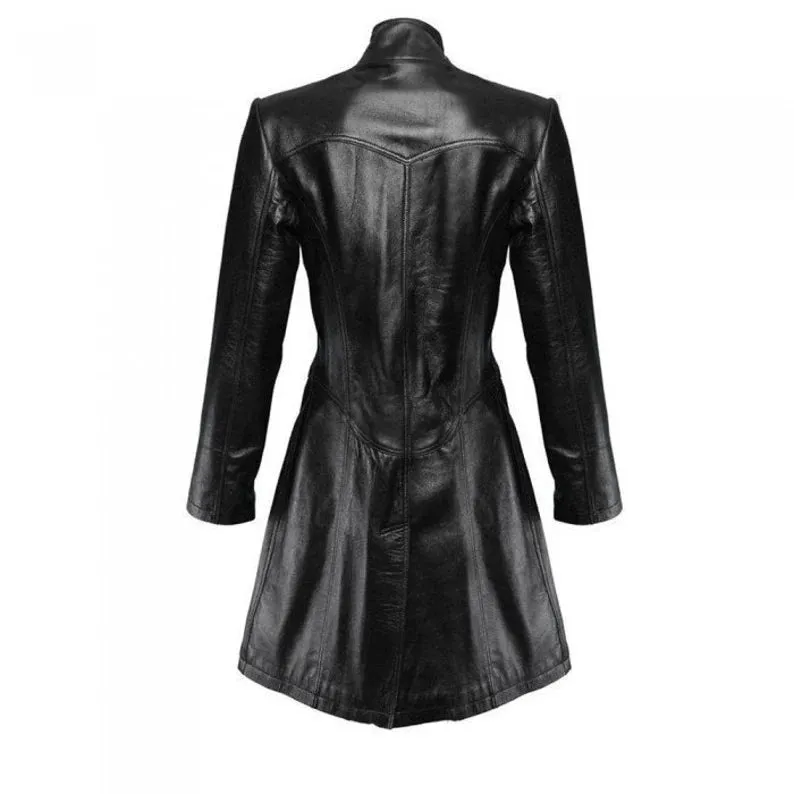 Steampunk Leather Coat