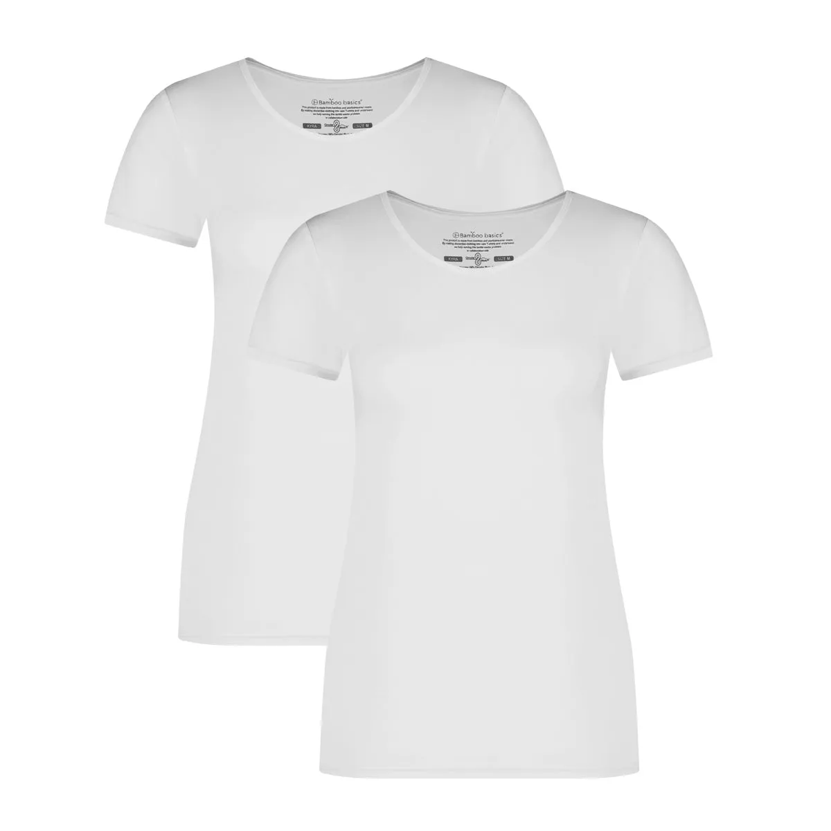 T-shirts Kyra (2-pack) - Wit