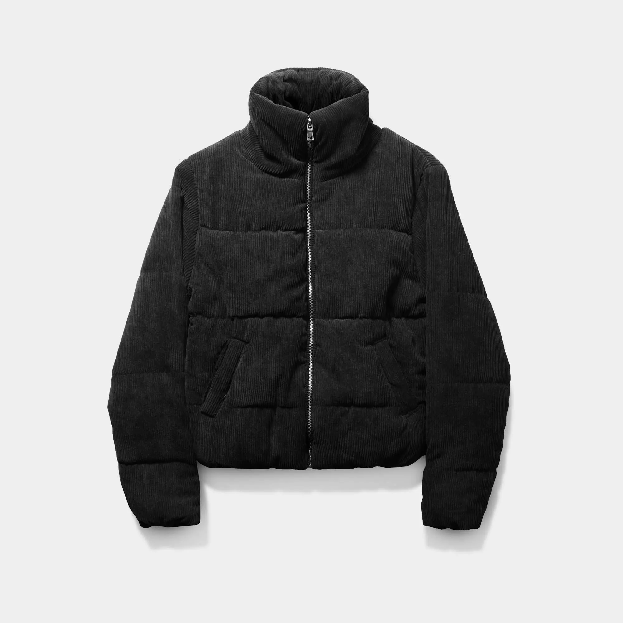 Women's Corduroy Puffer Jacket
