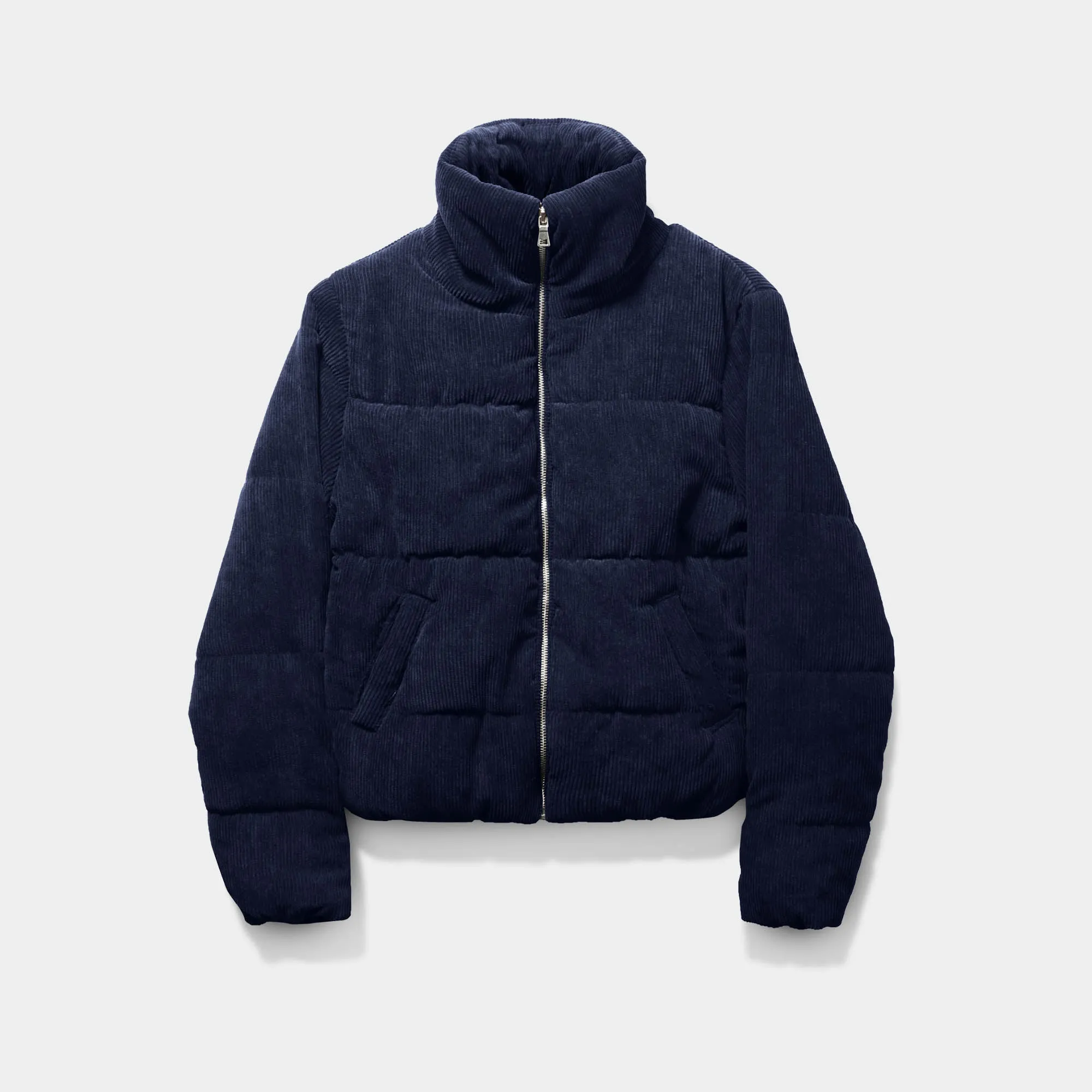 Women's Corduroy Puffer Jacket
