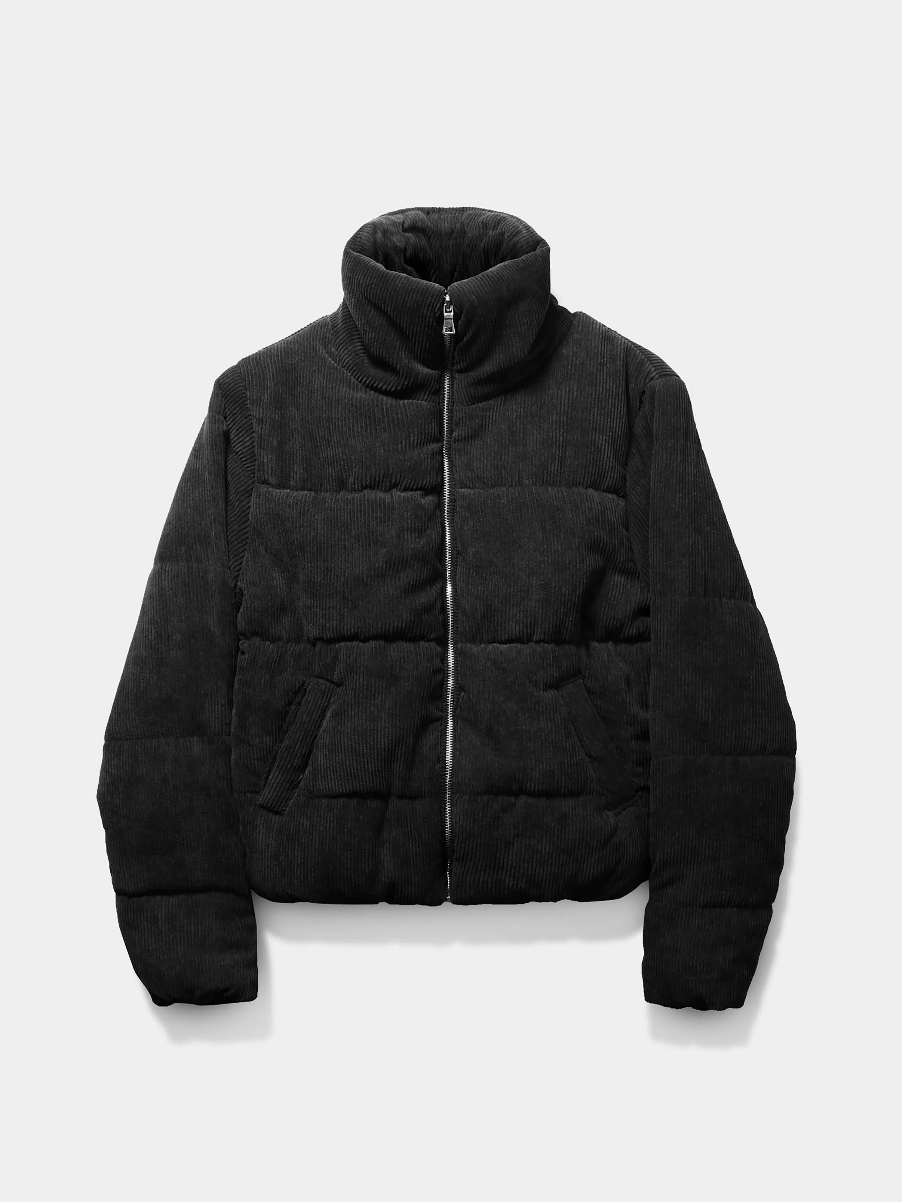Women's Corduroy Puffer Jacket