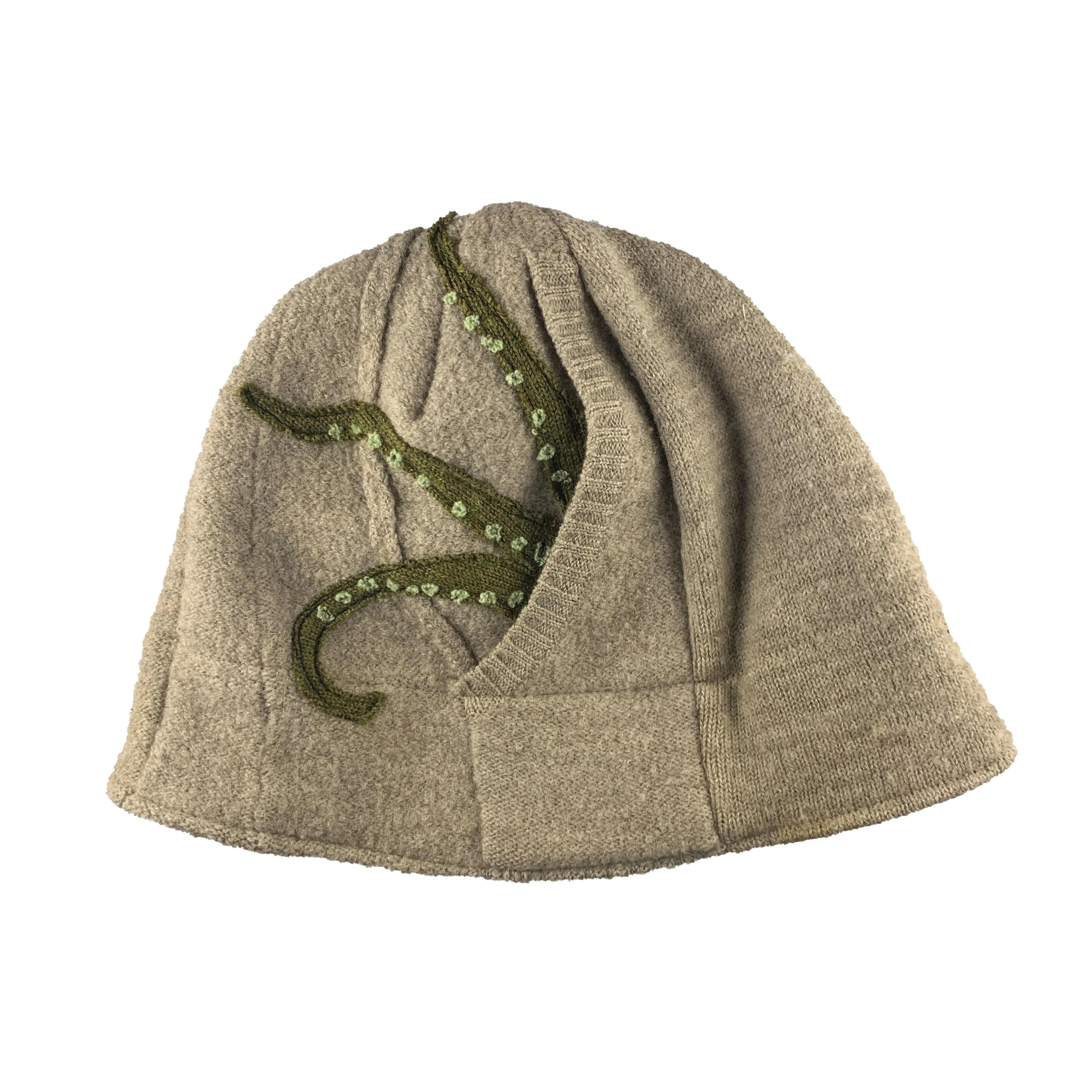 Wool Hat-Octopus Tentacle